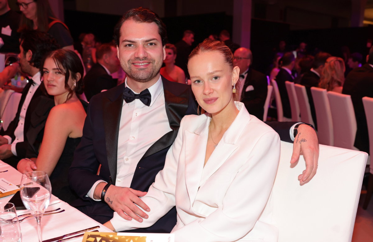Jimi Blue Ochsenknecht und Laura-Marie Geissler bei Sport-Gala