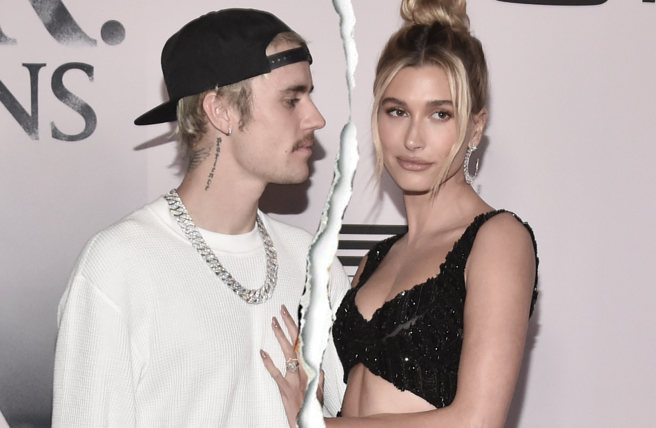 Hailey und Justin Bieber mit einem Trennungsriss
