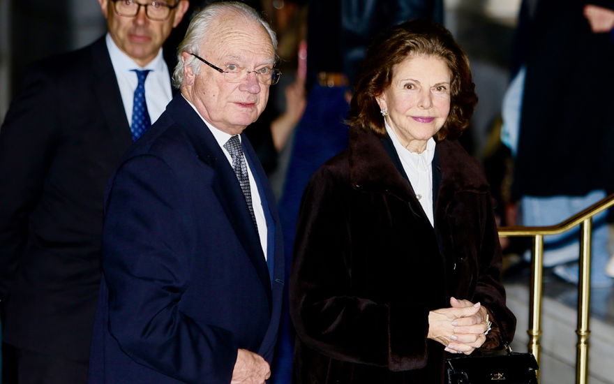 König Carl Gustaf und Königin Silvia, 2023.