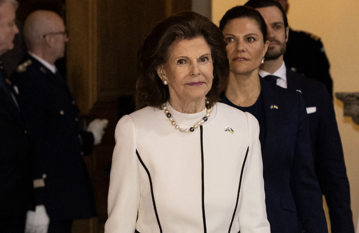 Königin Silvia von Schweden, 2023.