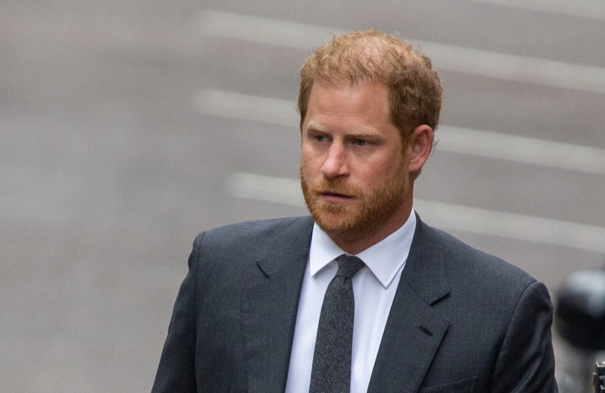 Prinz Harry in London, 2023.