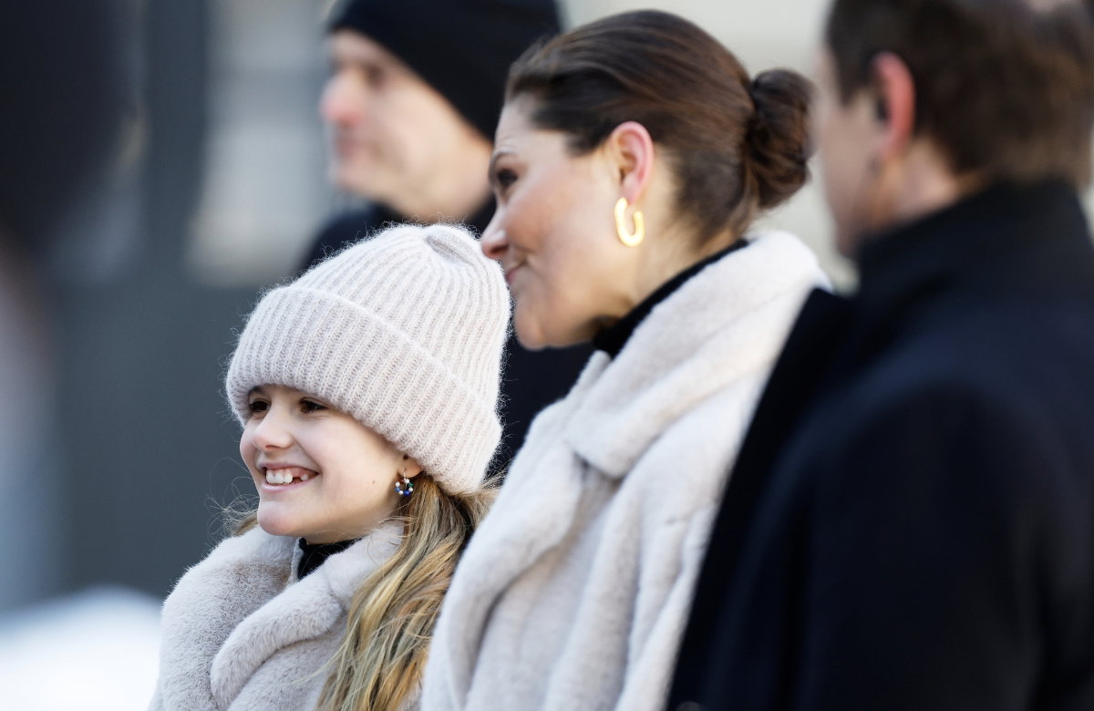 Prinzessin Estelle und ihre Mutter Prinzessin Victoria.