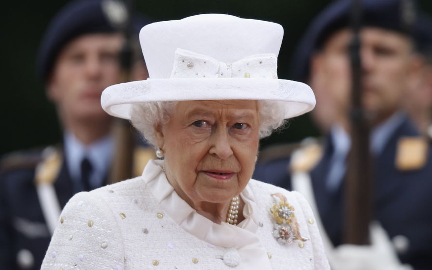 Queen Elizabeth II. in Deutschland.