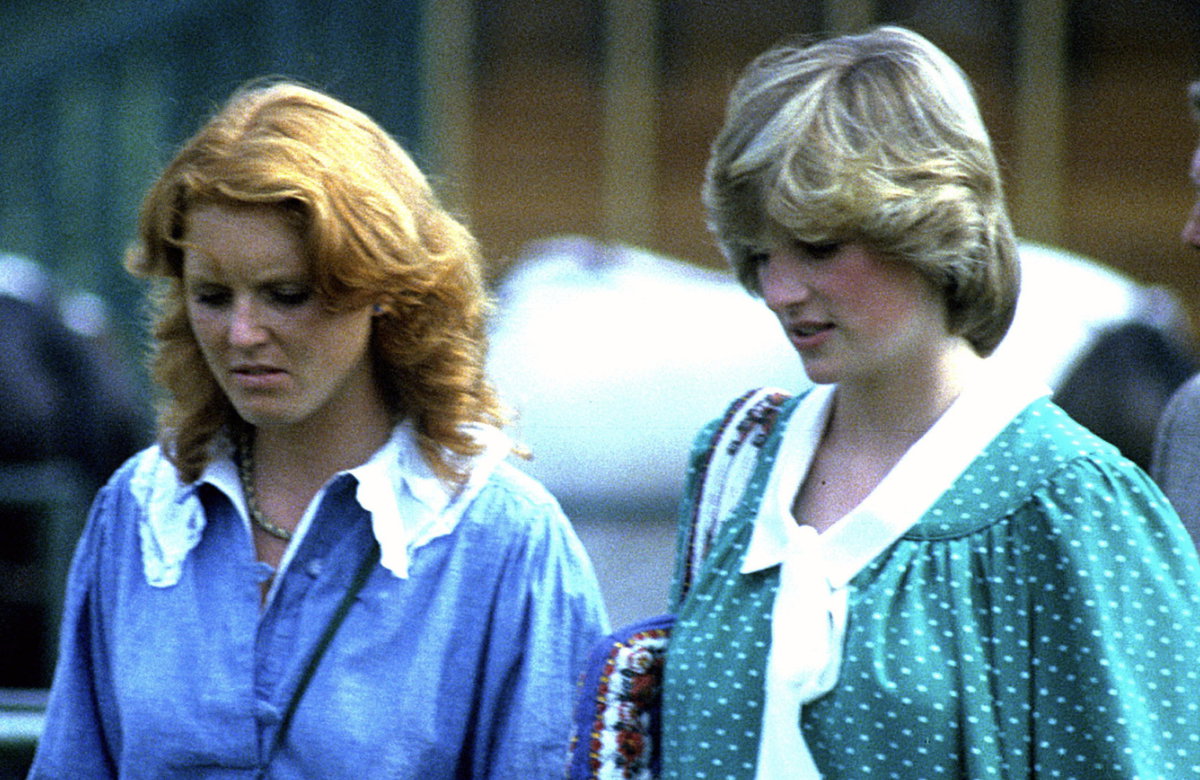Sarah Ferguson und Prinzessin Diana.