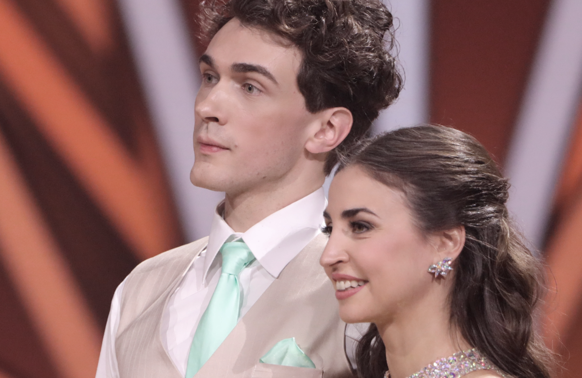 Timon Krause und Ekaterina Leonova bei "Let's Dance"