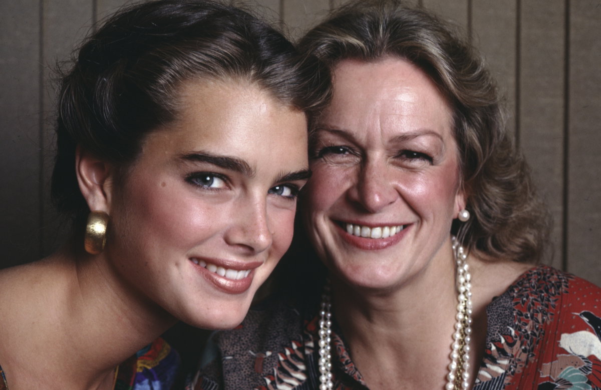 Brooke und Teri Shields.