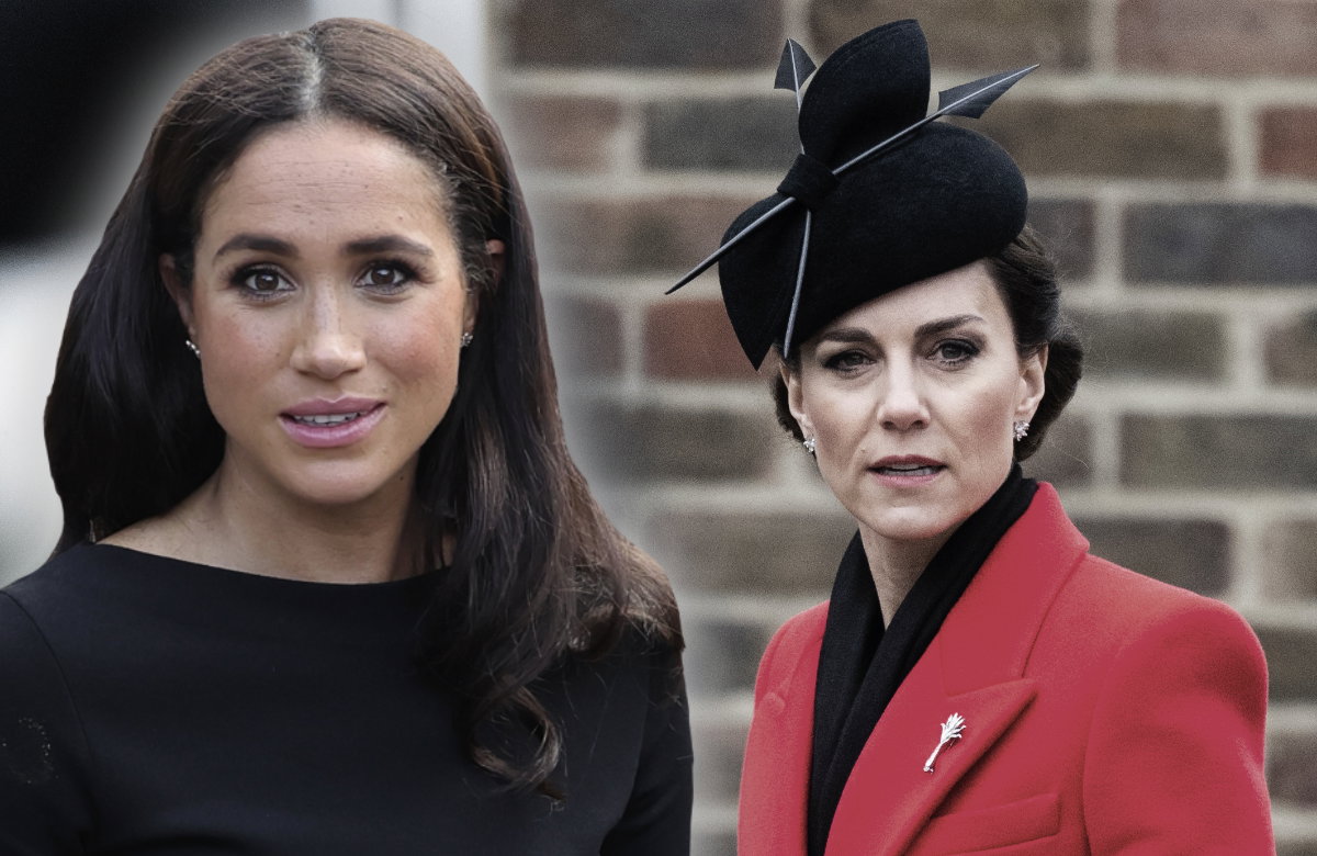 Herzogin Meghan und Prinzessin Kate.