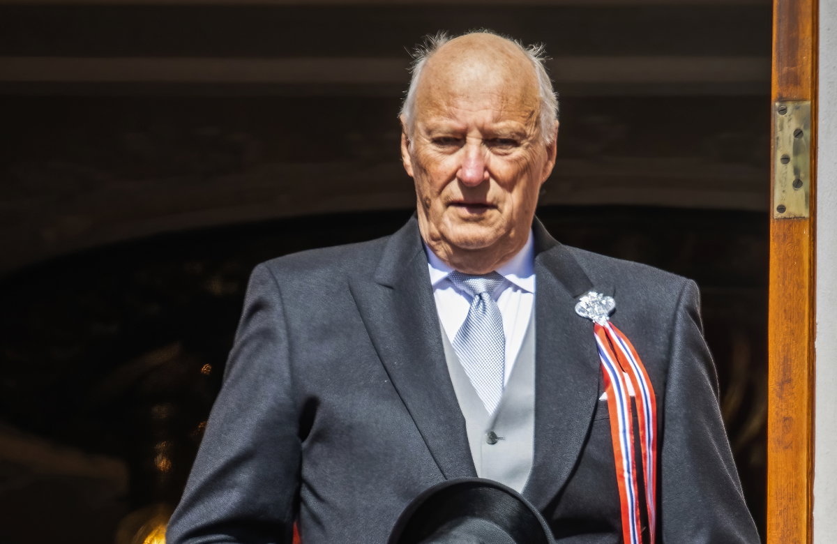 König Harald von Norwegen in Oslo, 2022.