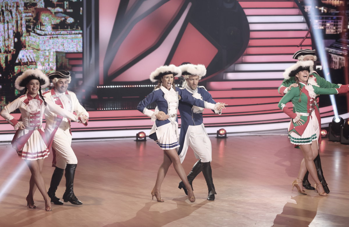 Drei Tanz-Duos tanzen bei "Let's Dance"