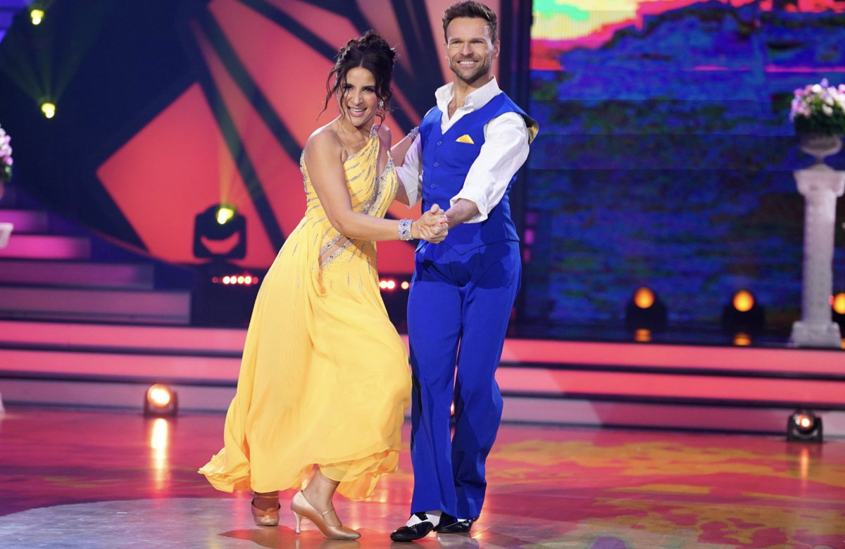 Chryssanthi Kavazi und Vadim Garbuzov tanzen bei Let's Dance
