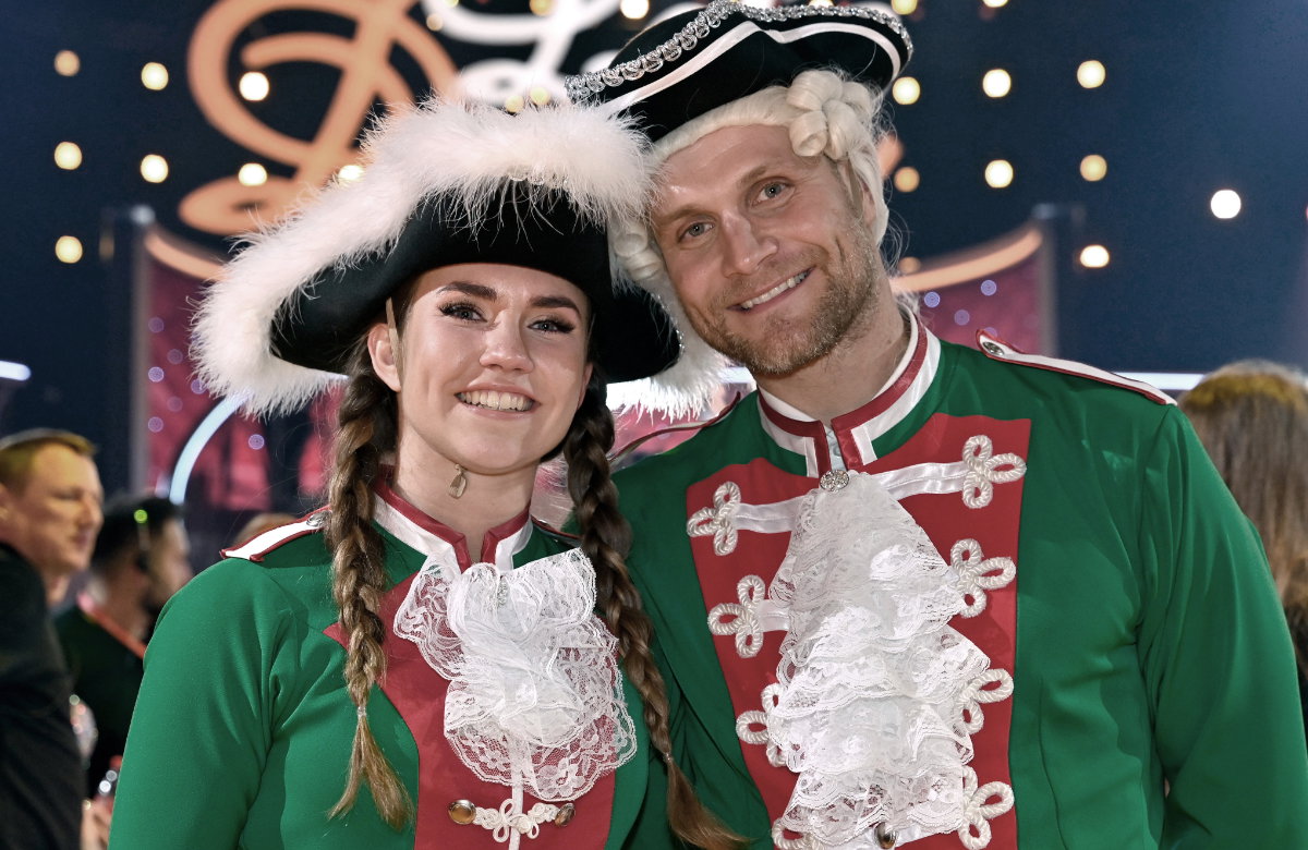 Mariia Maksina und Mimi Kraus lächeln bei "Let's Dance"
