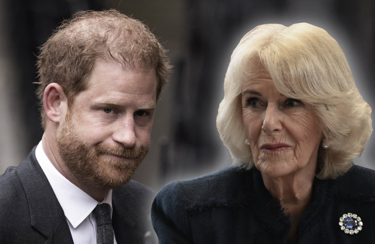 Prinz Harry und Queen Consort Camilla.