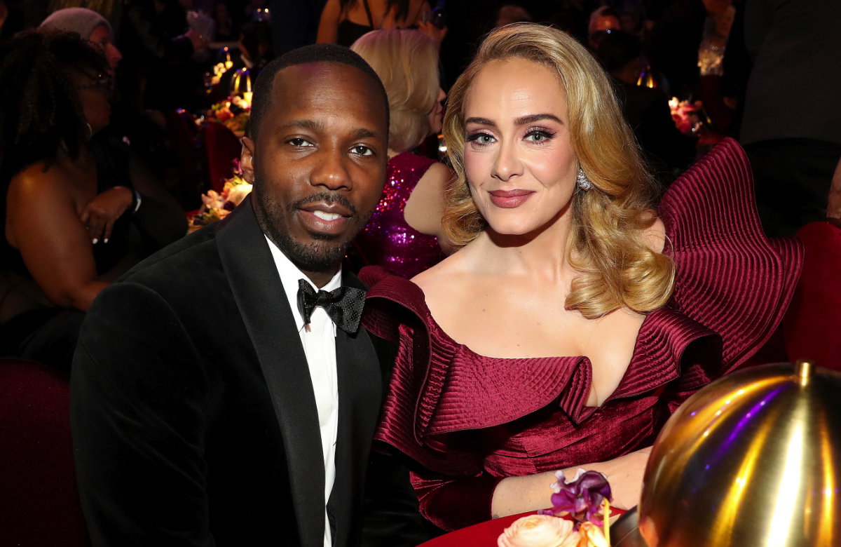 Rich Paul und Adele bei den Grammy Awards.