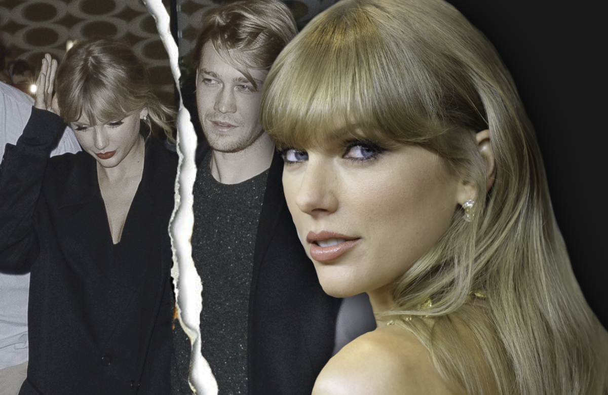 Montage: Taylor Swift und Joe Alwyn mit Trennungs-Riss