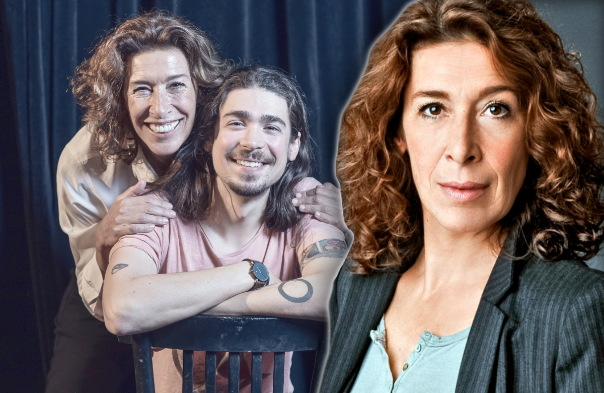 "Tatort"-Star Adele Neuhauser und Sohn Julian Pajzs