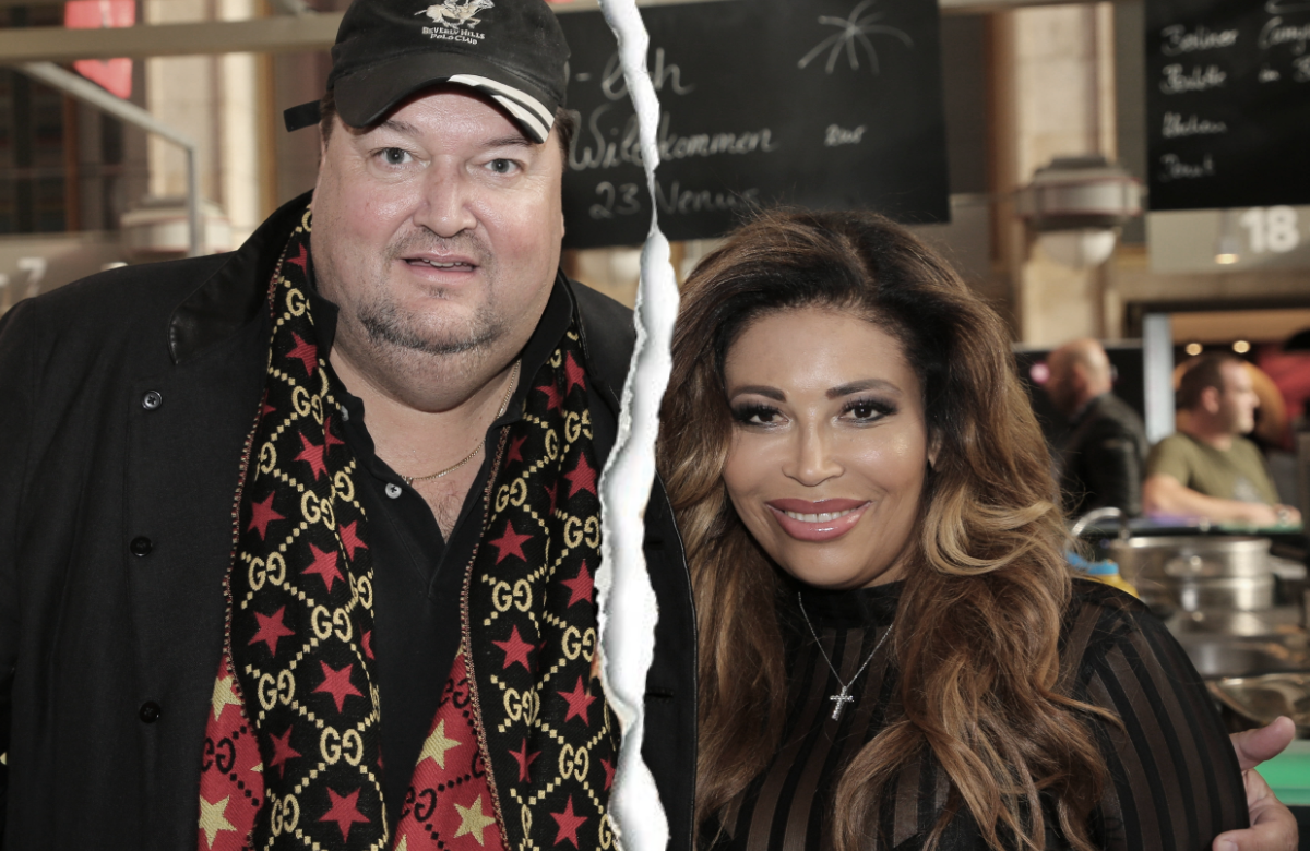 Patricia Blanco mit Andreas Kellermann mit einem Trennungsriss