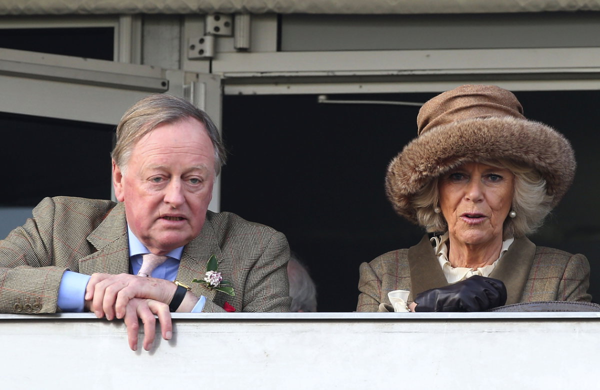 Andrew Parker Bowles und Königin Camilla.