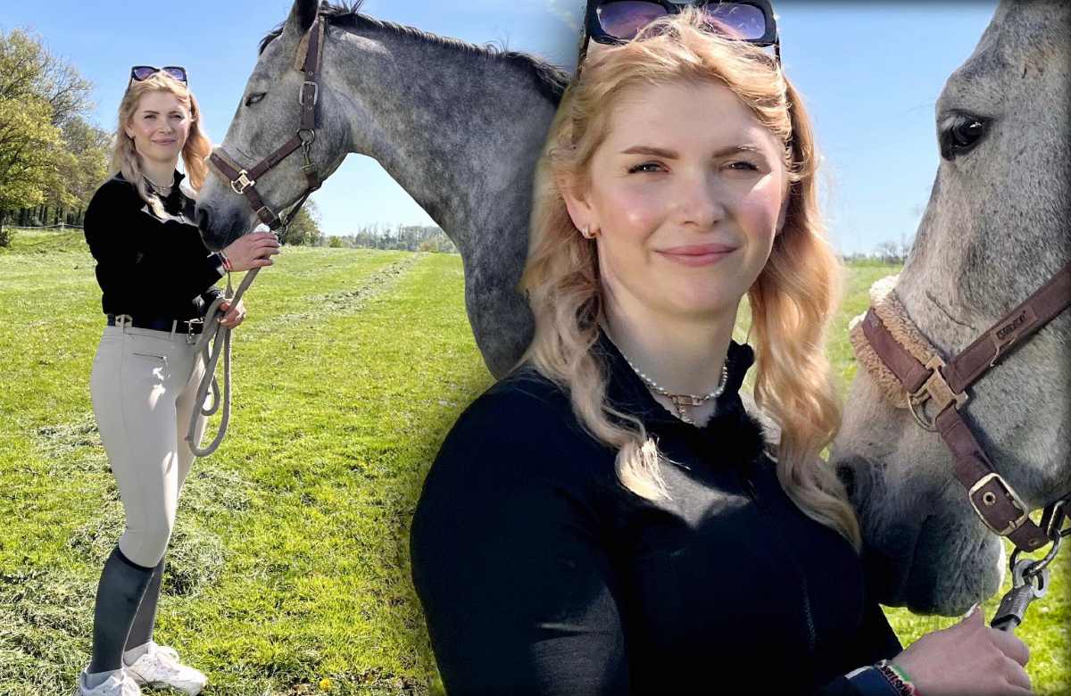 "Bauer sucht Frau" 2023 - Carolin mit Pferd