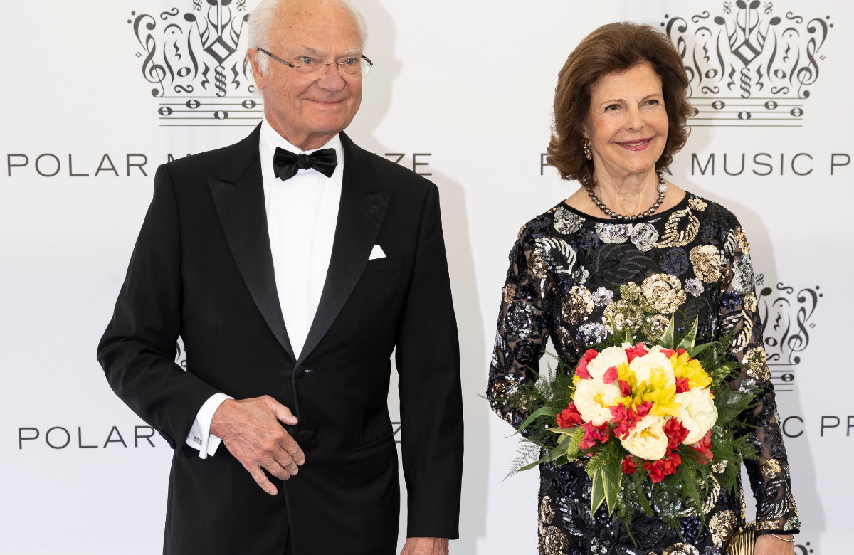 Königin Silvia von Schweden entschied sich beim "Polar Music Prize"-Event für ein Kleid im Blumenprint