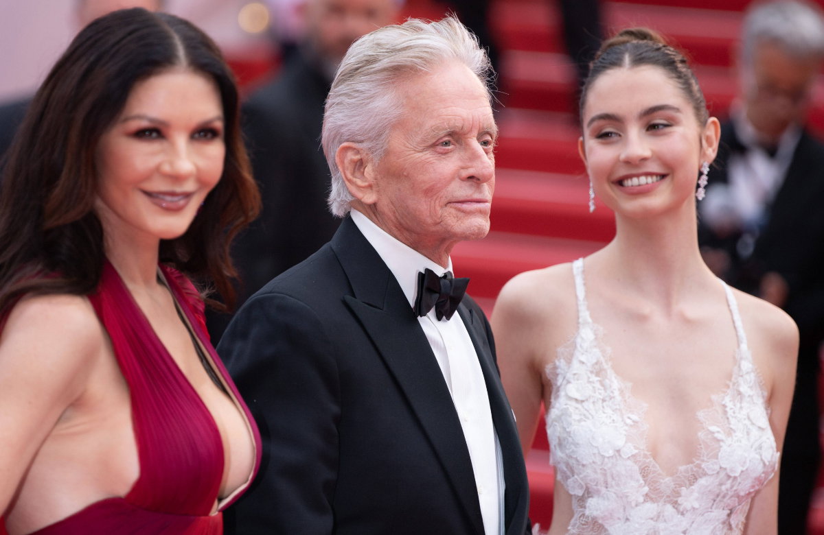 Catherine Zeta Jones und Michael Douglas in Cannes