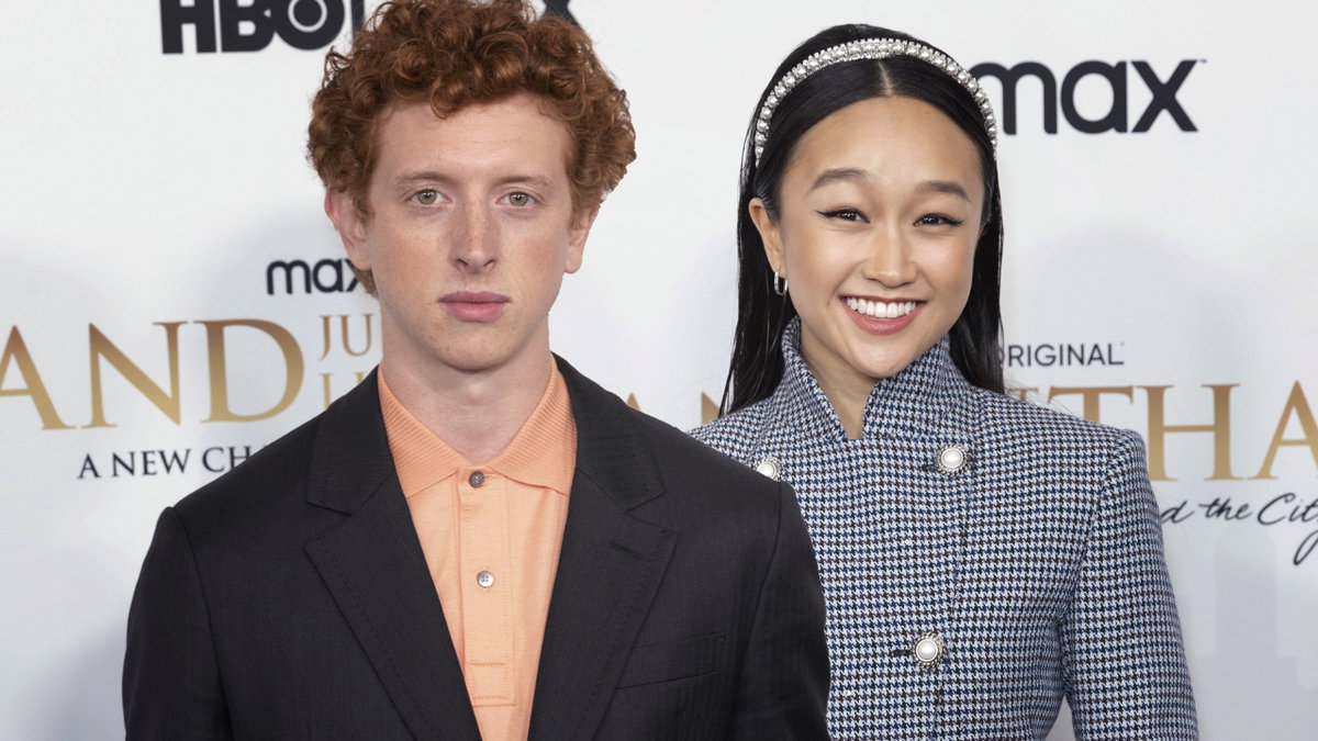 Niall Cunningham und Cathy Ang bei der "And Just Like That ..."-Premiere