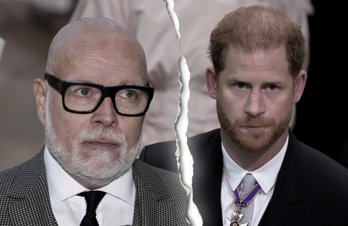 Prinzessin Kates Onkel, Gary Goldsmith und Prinz Harry.