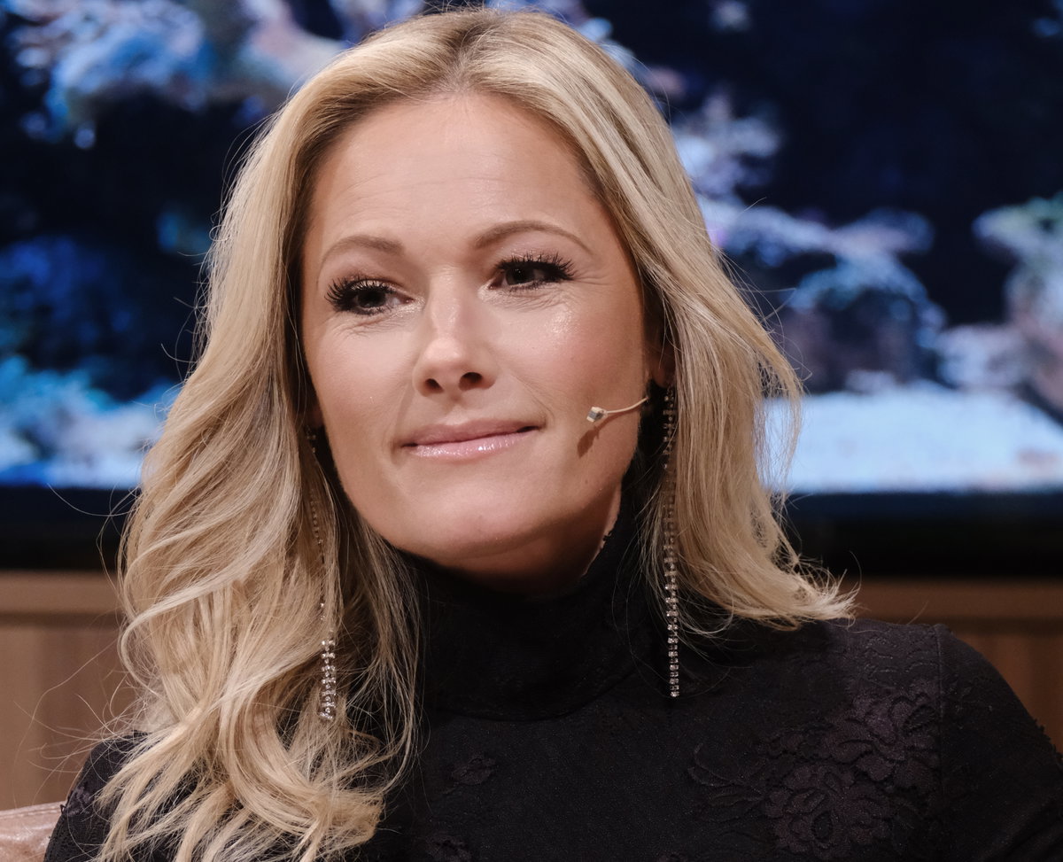 Helene Fischer wird in einer österreichischen Talkshow interviewt