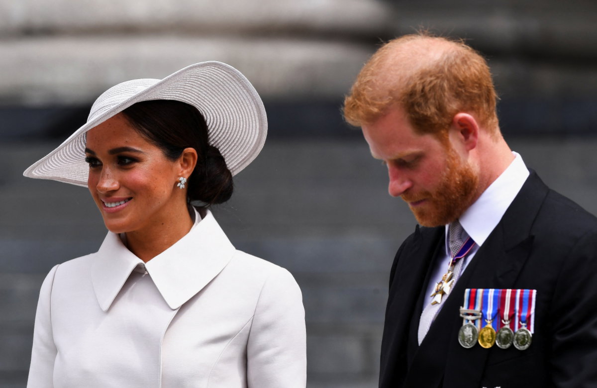 Herzogin Meghan und Prinz Harry, 2022.