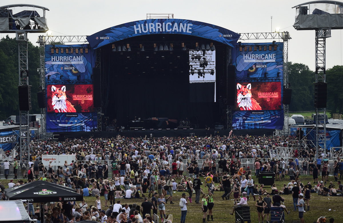 Hurricane Festiva Blue Stage