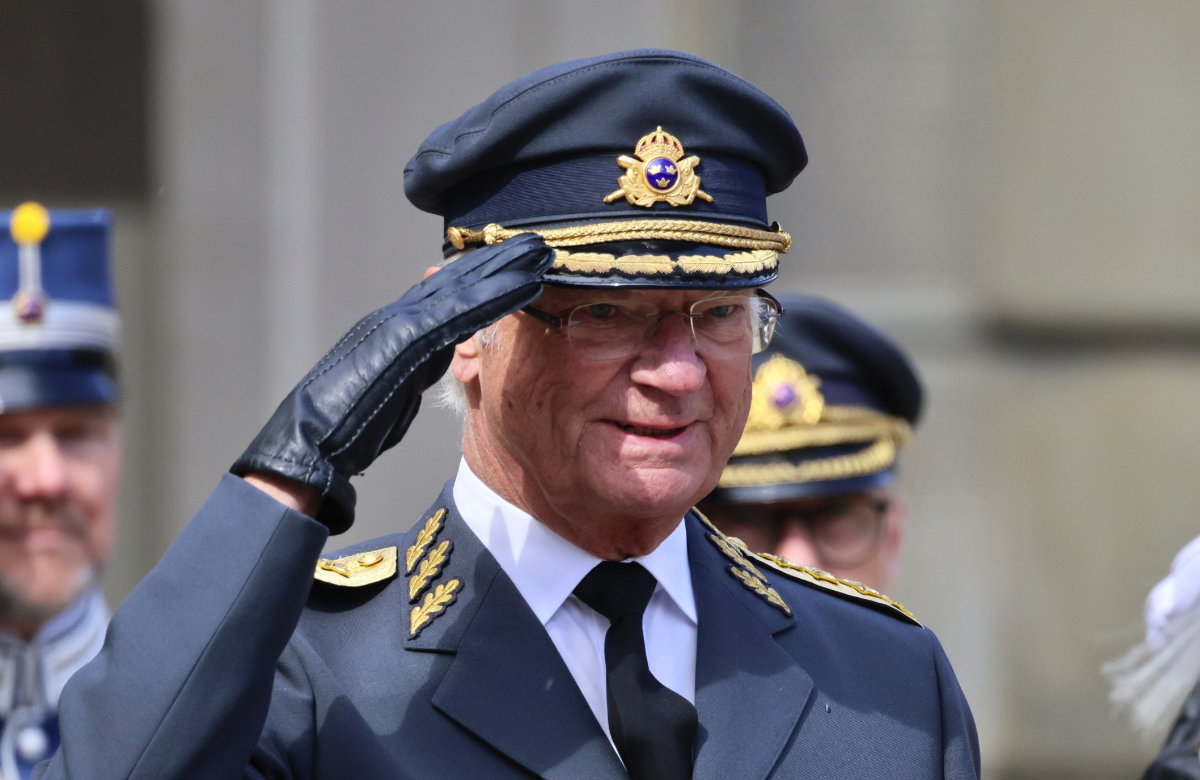 König Carl Gustaf.