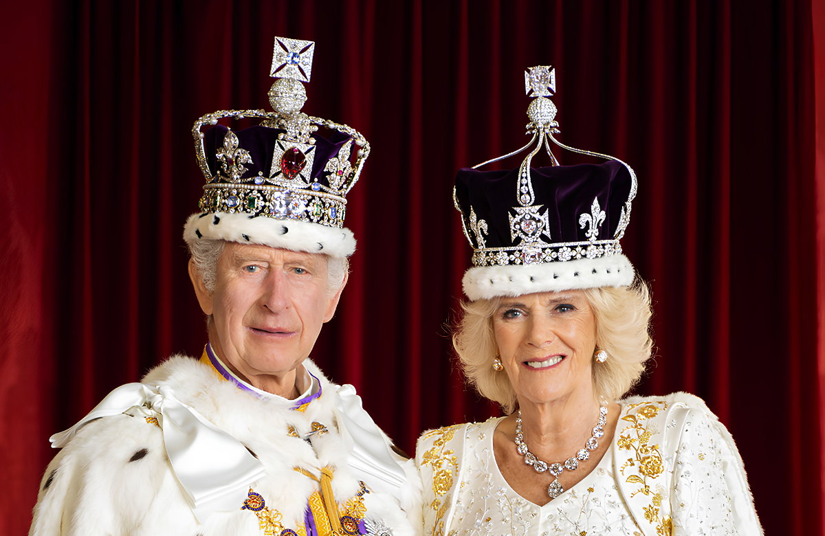 König Charles III. und Königin Camilla, 2023.