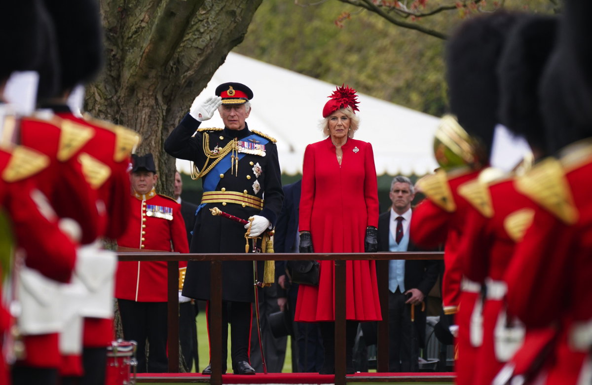 König Charles III. und Königin Camilla, 2023.