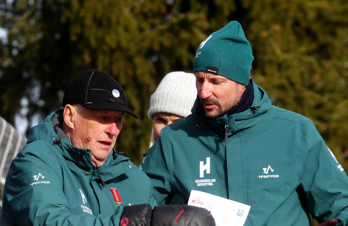König Harald und Prinz Haakon.