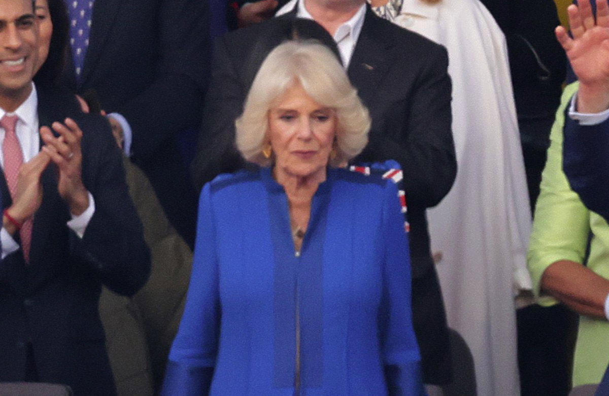 Königin Camilla bei dem Konzert auf Schloss Windsor.