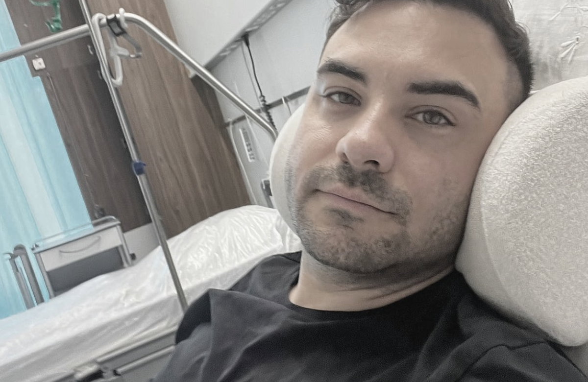 Lars Steinhöfel liegt im Krankenhaus