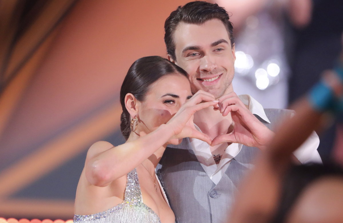 Ekaterina "Ekat" Leonova und Timon Krause beim Let's Dance Finale