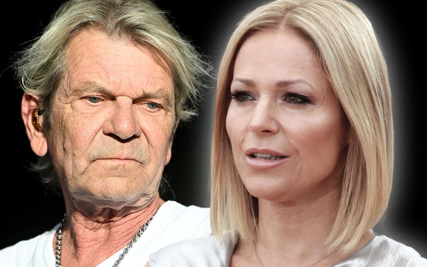Collage Matthias Reim und Michelle gucken ernst