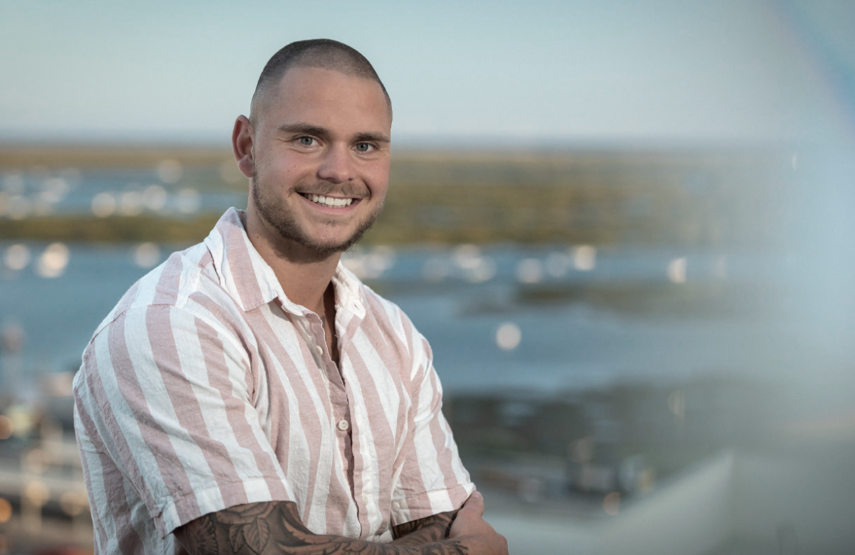 Nico Legat lächelt