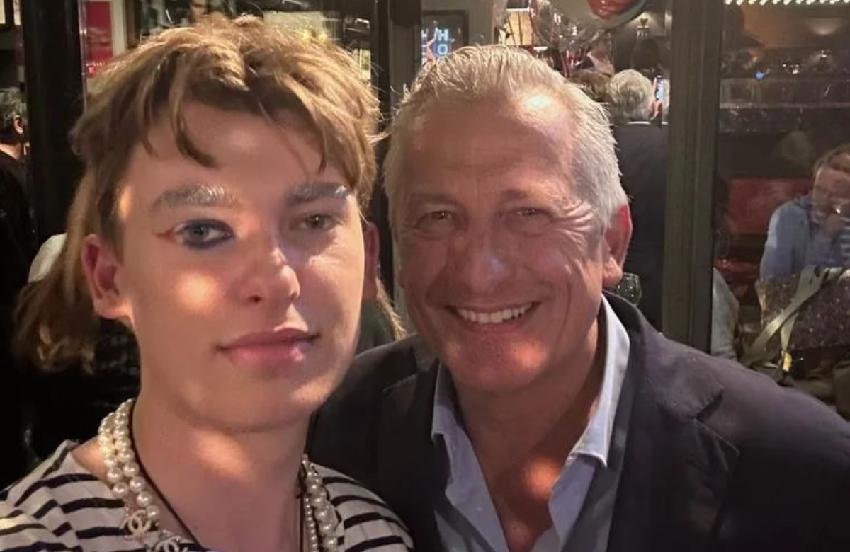 Paul und Markus Wildhagen machen ein Selfie
