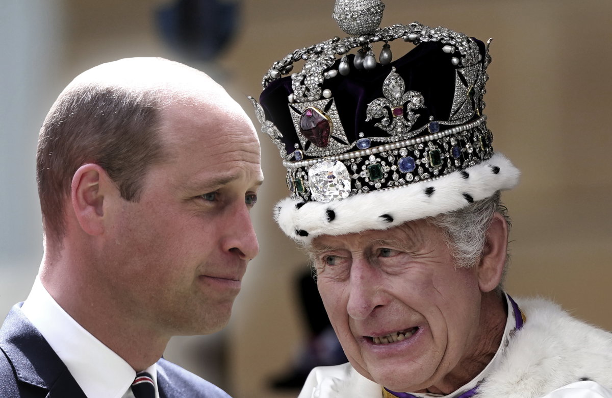 Prinz William und König Charles III.