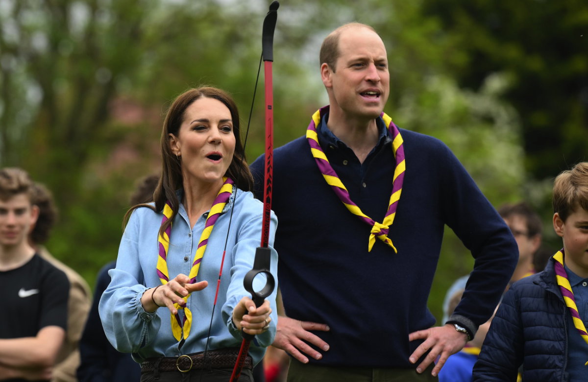 Prinzessin Kate und prinz William.