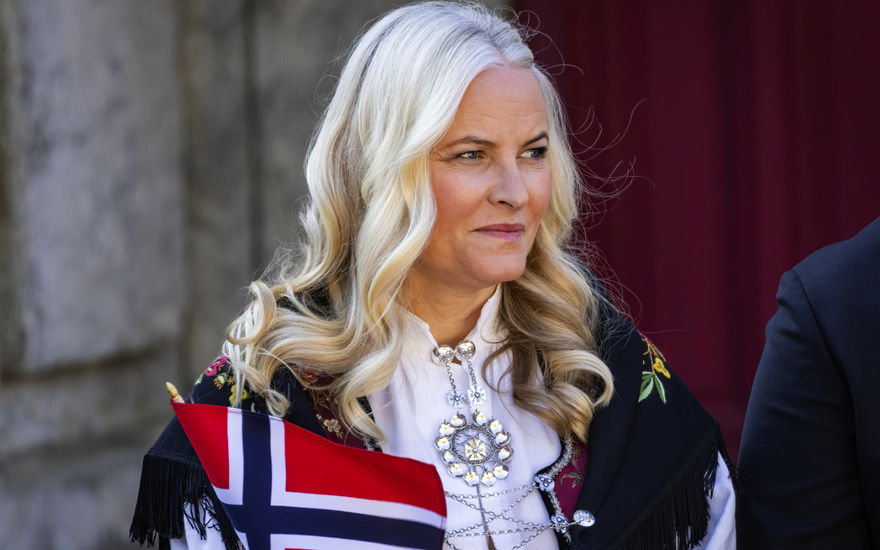 Prinzessin Mette-Marit am Nationalfeiertag in Norwegen.