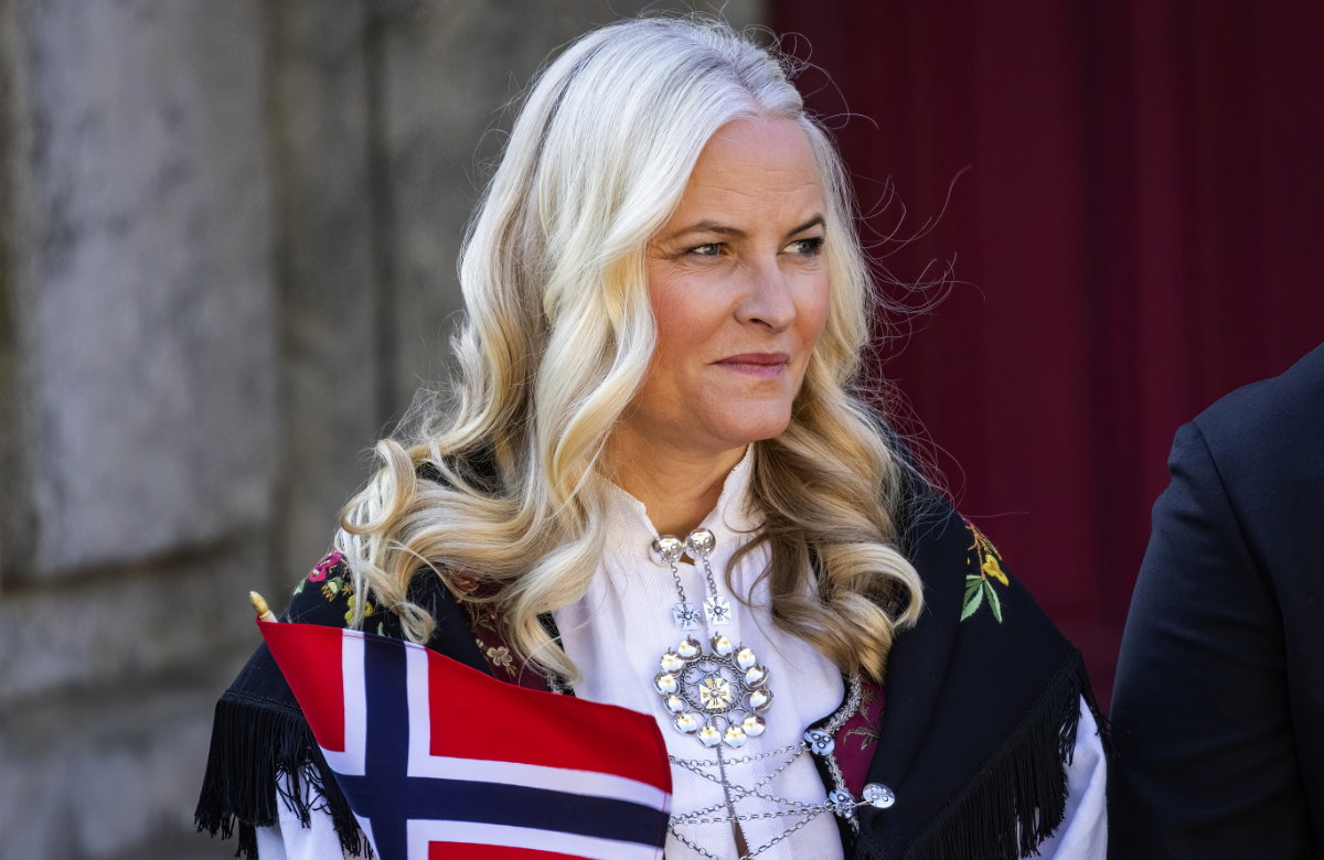 Prinzessin Mette-Marit am Nationalfeiertag in Norwegen.