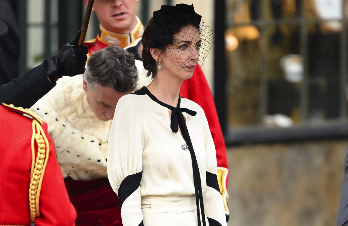 Rose Hanbury bei der Krönung am 6. Mai.