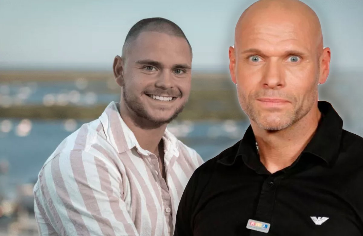 Thorsten Legat und Sohn Nico (Fotomontage)