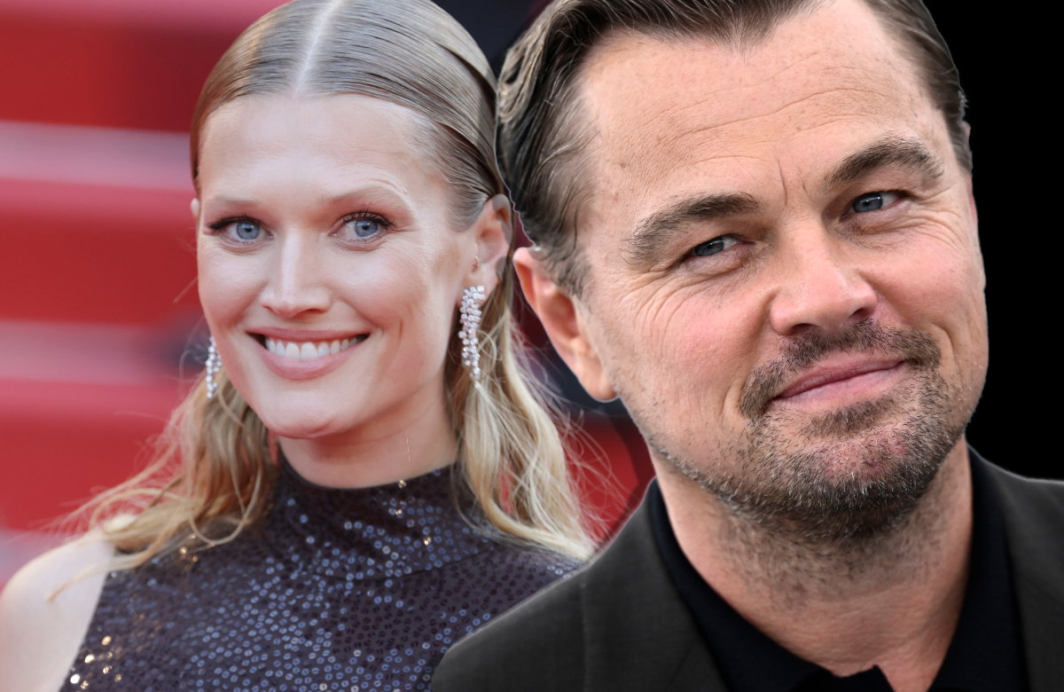 Toni Garrn und Leonardo DiCaprio in Cannes