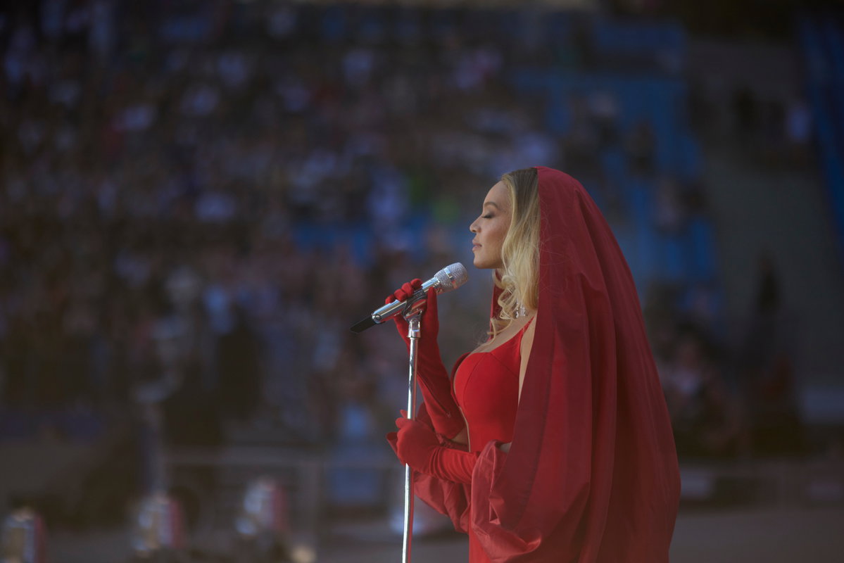 Beyoncé bei ihrem Konzert in Hamburg 2023