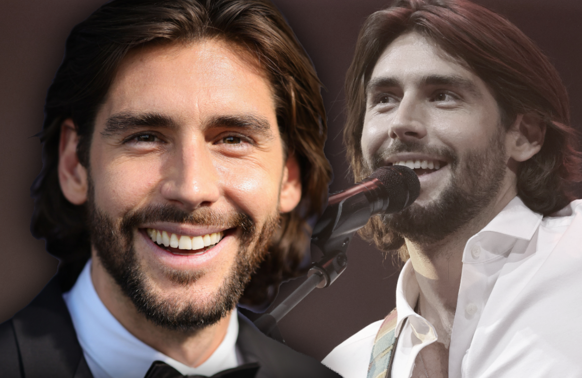Sänger Alvaro Soler fröhlich