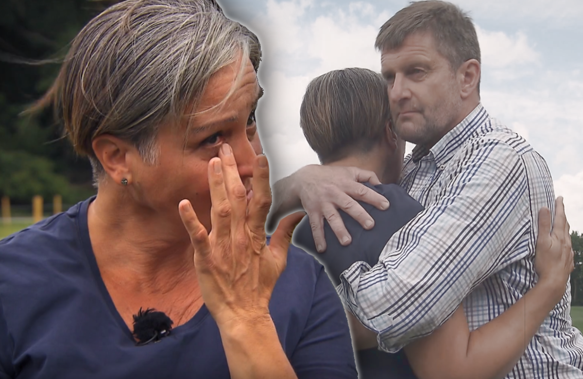 "Bauer sucht Frau" 2022: Christine weint - Umarmung mit Michael