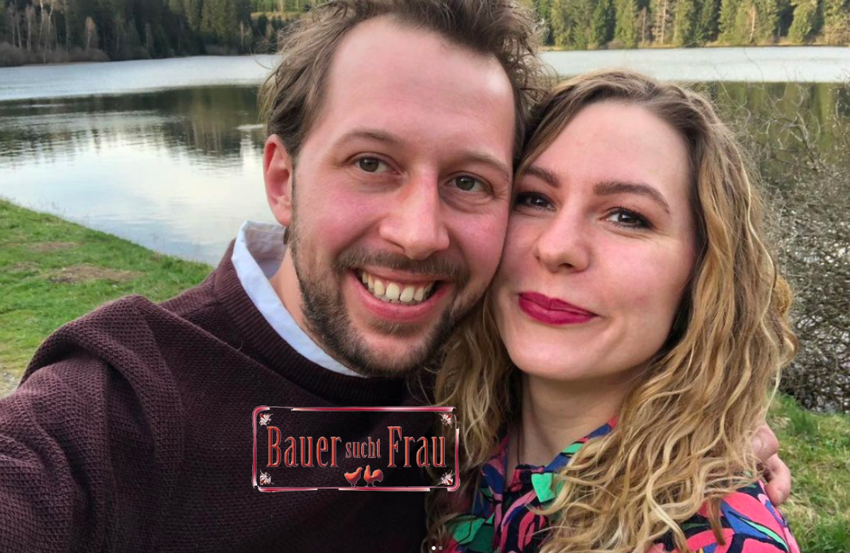 "Bauer sucht Frau"-Paar Arne und Antje glücklich - mit Logo